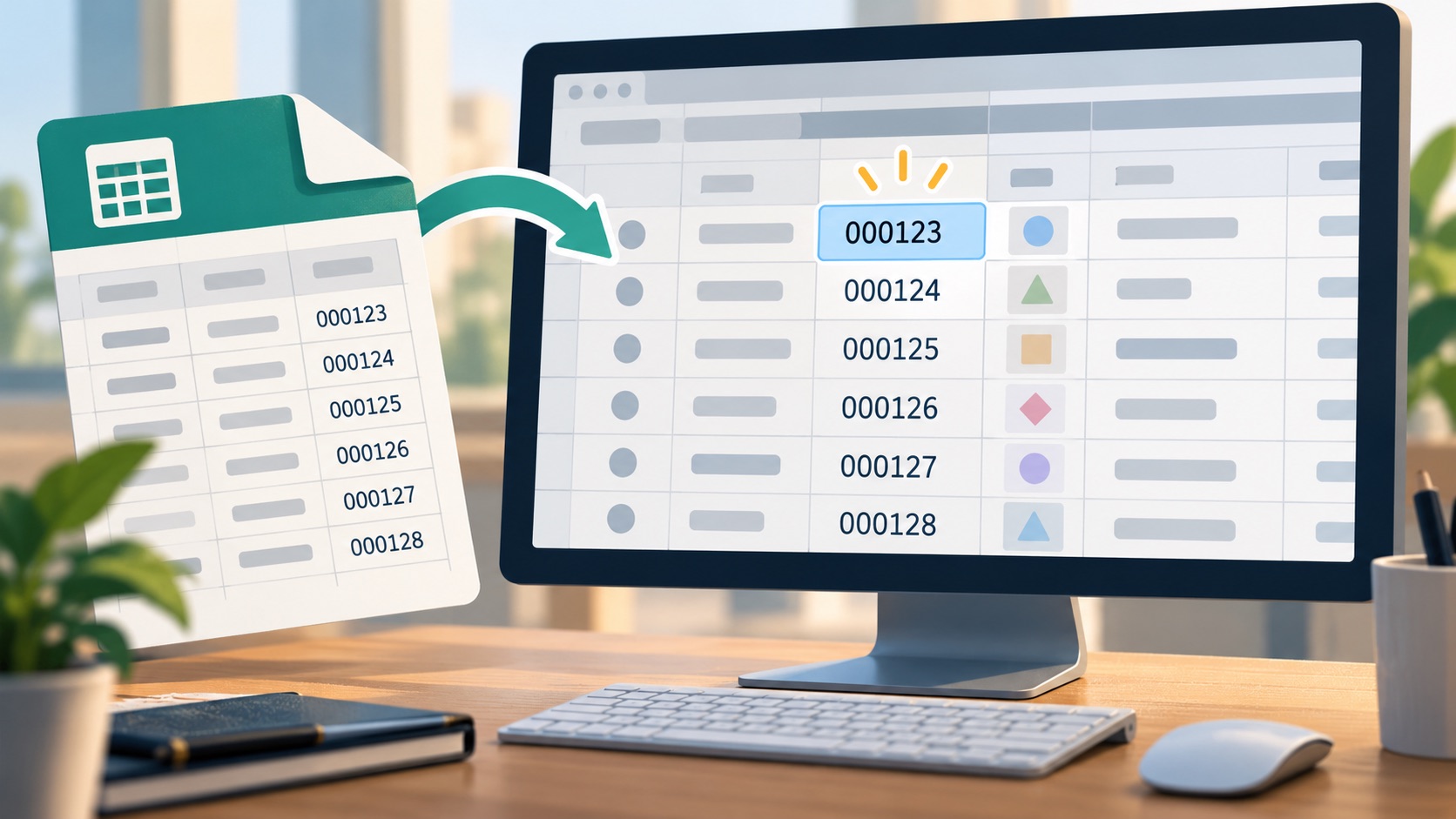 Why do zeros disappear from SKUs after importing a CSV, and why do product cards get mixed up