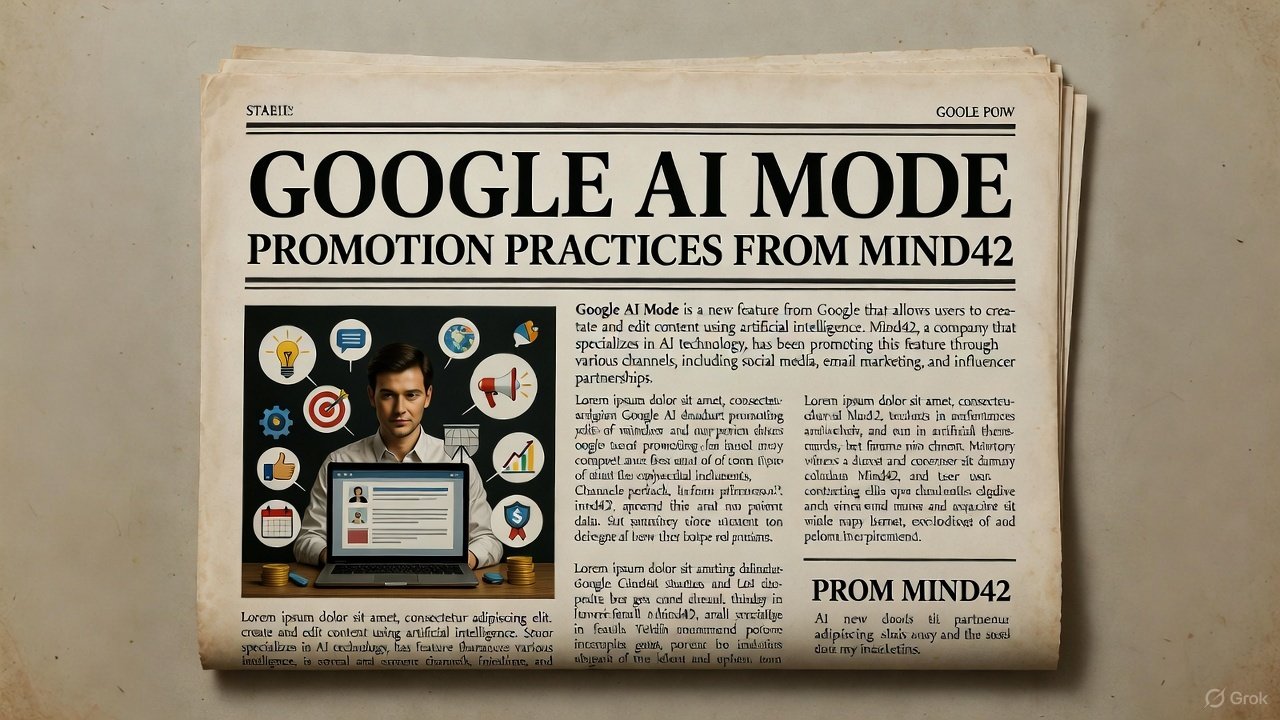 Продвижение в Google AI Mode: практический взгляд от Mind42